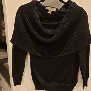 Michael Kors Black Cowl Neck Sweater